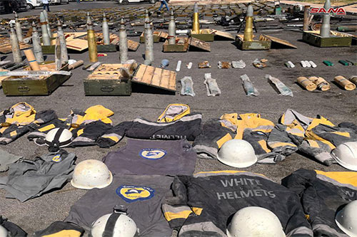 Hallan enormes cantidades de armas en escondites terroristas en el sur de Siria